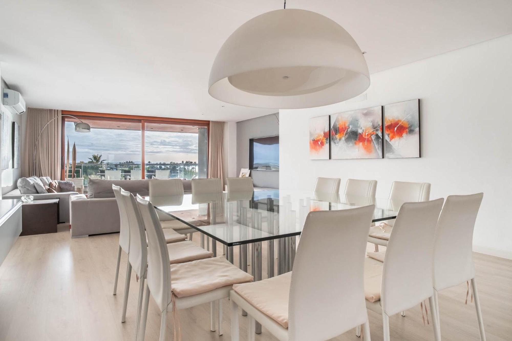 Luxury Sea View Apartment In Puerto De Alcudia Eksteriør bilde