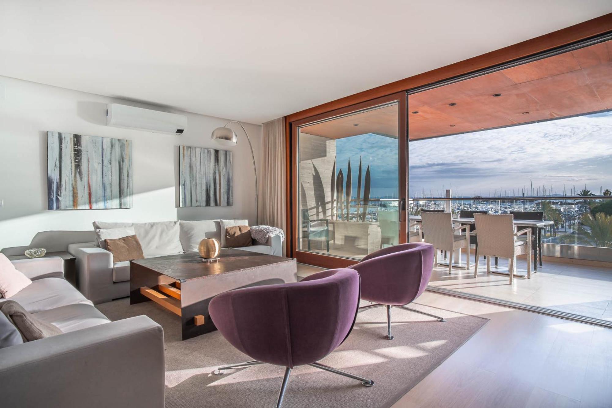 Luxury Sea View Apartment In Puerto De Alcudia Eksteriør bilde